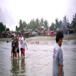La plage de Dagupan
