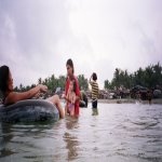 La plage de Dagupan